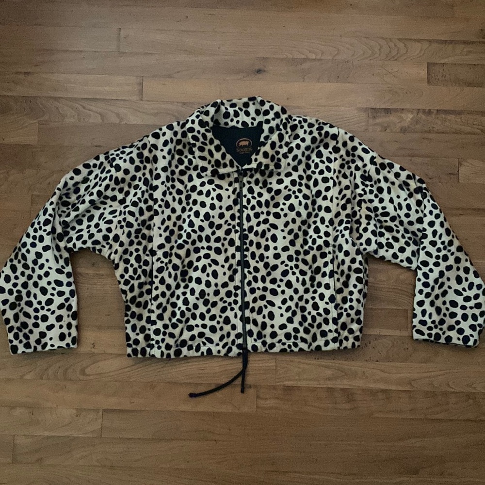 Cheetah print jacket